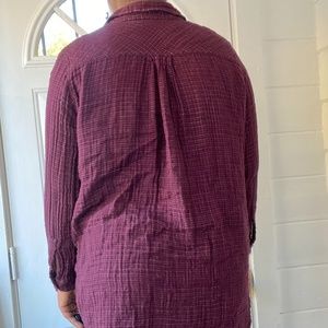 Urban Outfitters Crinkled Flannel